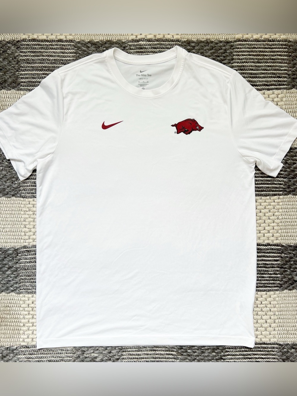 Nike Arkansas Razorbacks Dri-FIT Legend Shirt Mens XL White